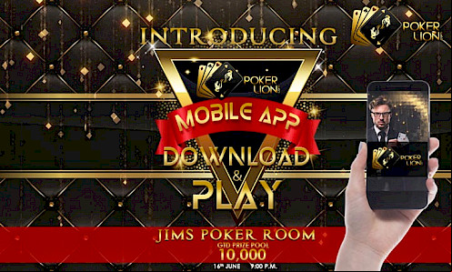 Pokerlion introducing mobile app